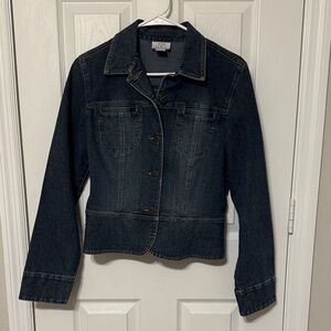 LOFT Dark Indigo Denim Jacket - Women's